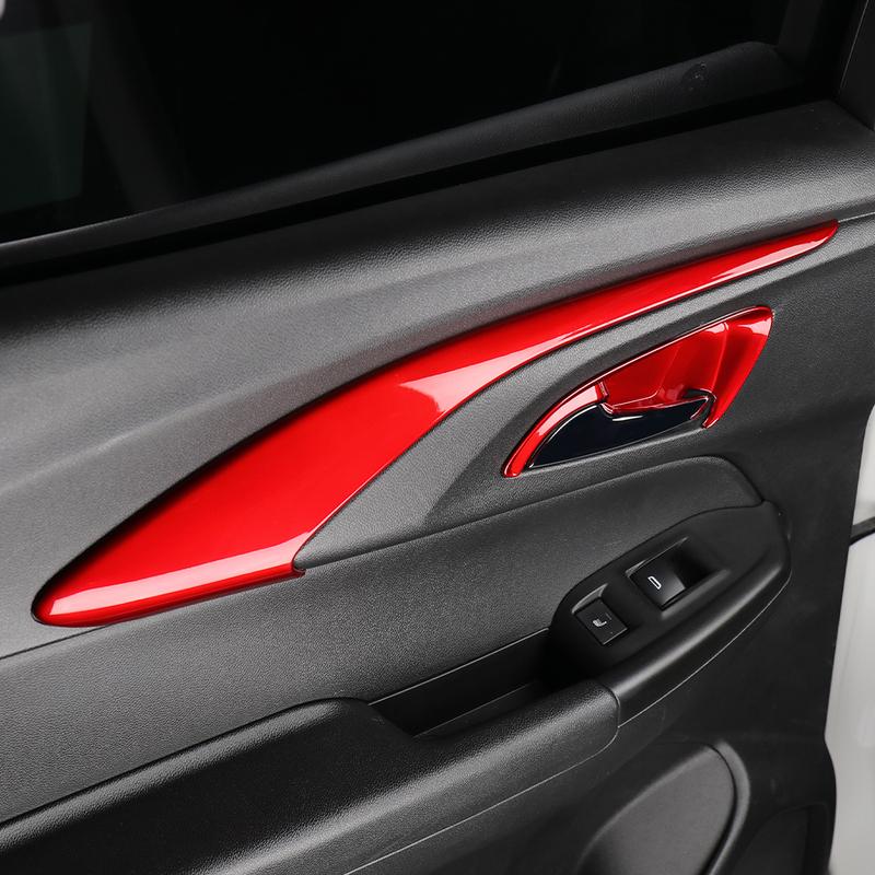 For Chevrolet Trailblazer -2025 LHD 4Pcs Door Bowl Handle Panel Decor Cover Trim Interior Styling Auto Car Accessories