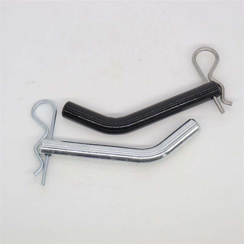 5/8" Inch Trailer Hitch Pin And Clips For Receiver Towing Components Steel Zinc Plated Off-road Trailer Parts Accessories