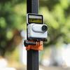 Flexible Camera Mount 180°Tilt 360°Rotation Quick Release Silicone Clamp for Sports Bike Motorcycles Fishing Poles