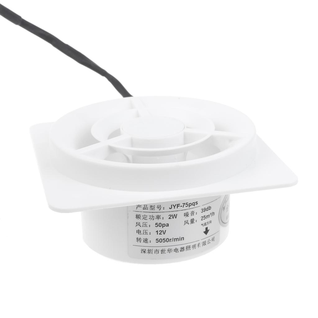 Wentylator wyciągowy 60mm Niskoszumowy Kanałowy Hydroponiczny Dmuchawa Powietrza Regulacja Prędkości Wentylator Wyciągowy do Wentylacji Domowej Łazienkowej