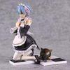 [USED] Re:Zero Rem Kneeling Figure 1/9 Scale Overseas Figure