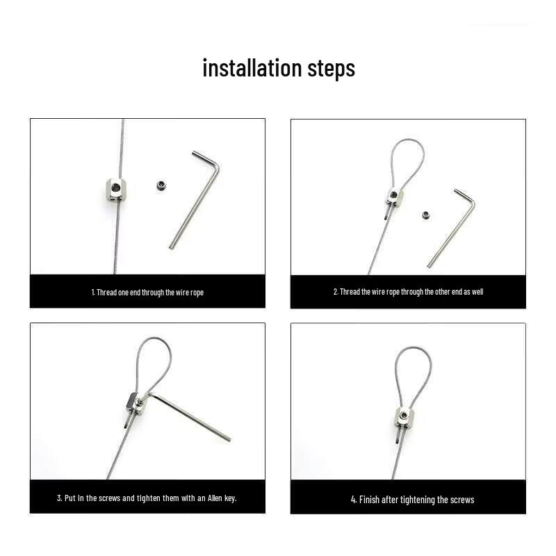 Outdoor Multi-purpose Steel Wire Hanging Cable
