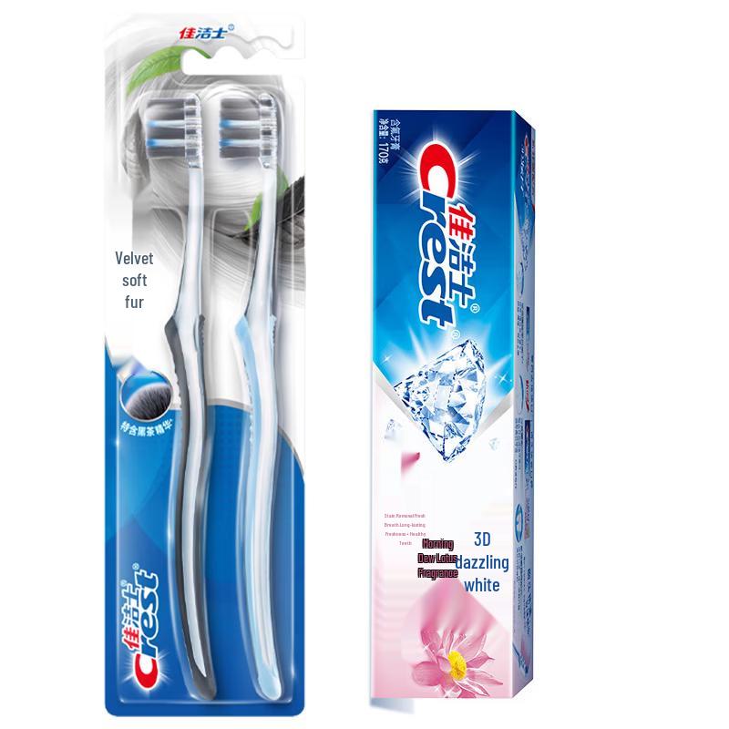 Набор Crest: Зубная щетка Gum Care и Зубная паста 3D White