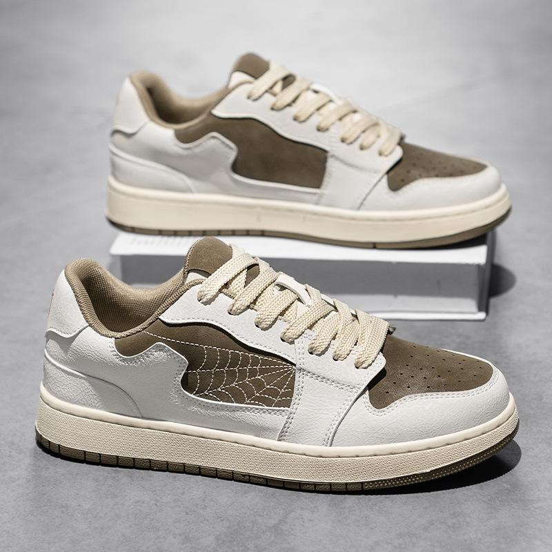 

Spring new men s shoes fashion niche board shoes male students comfortable versatile casual shoes 44