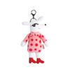 Funny Bag Pendant Accessories 17CM Key Rings Cute Plush Doll Key Chains  Bag Ornaments