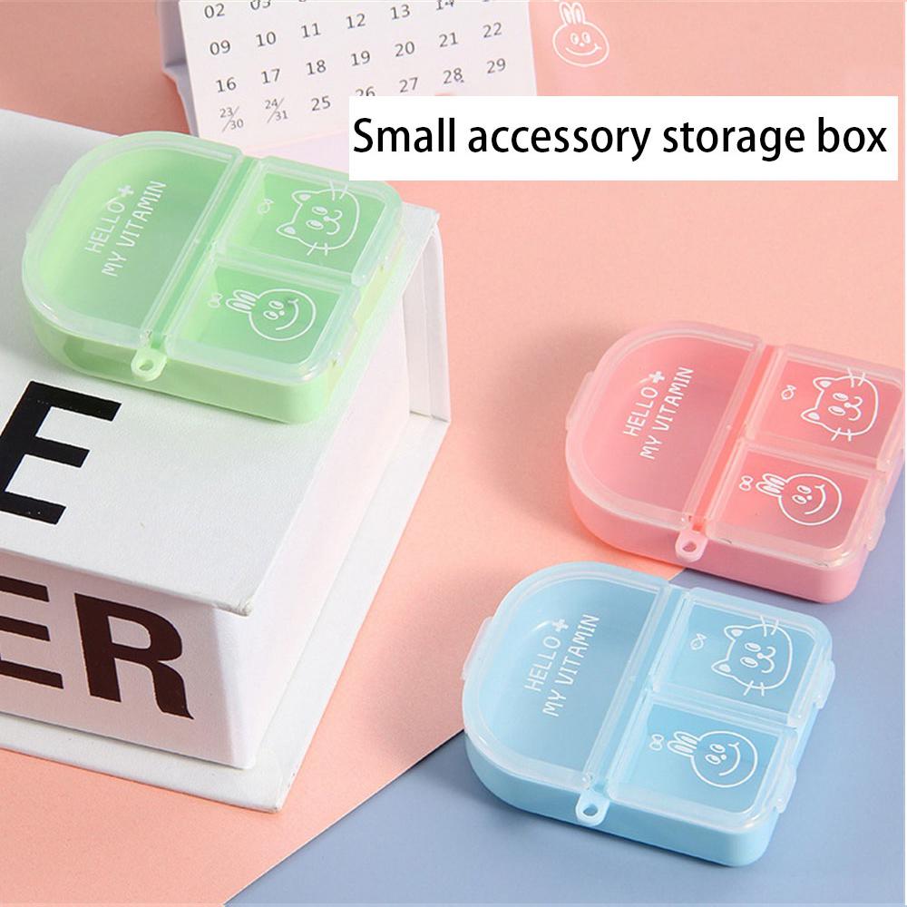

Storage Box Portable Dustproof Multipurpose Health Care Compartment Storage Grid Design Small Box