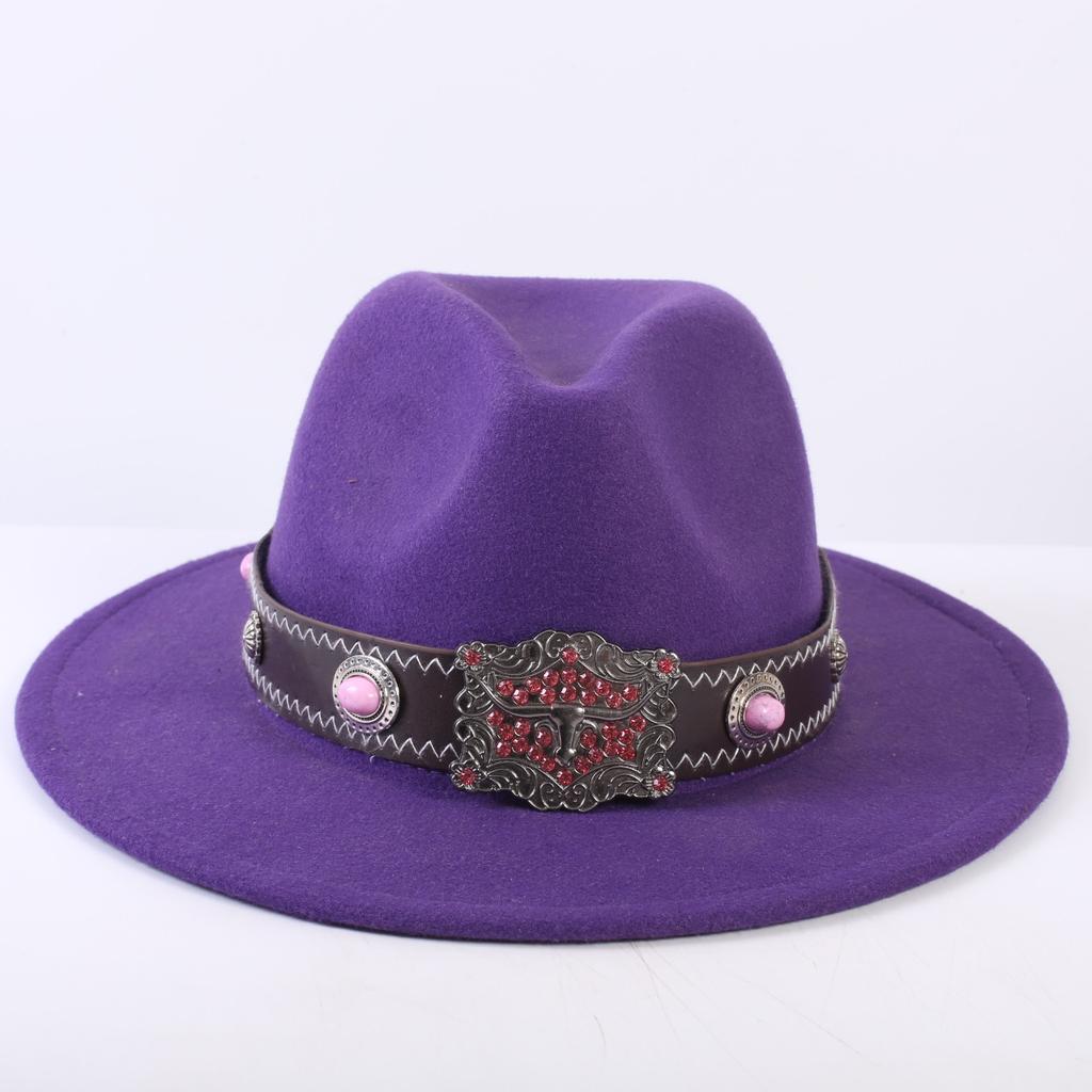 Popular European and American Classic Simple Flat-brimmed Top Hat Men's and Women's Fashionable and Elegant Versatile Jazz Hat Top Hat