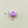Home Party Supplies Pendant Acrylic Beads Jewelry Making Necklace Bracelet 200Pcs 6mm Handmade Material Spacer Multicolor DIY Findings