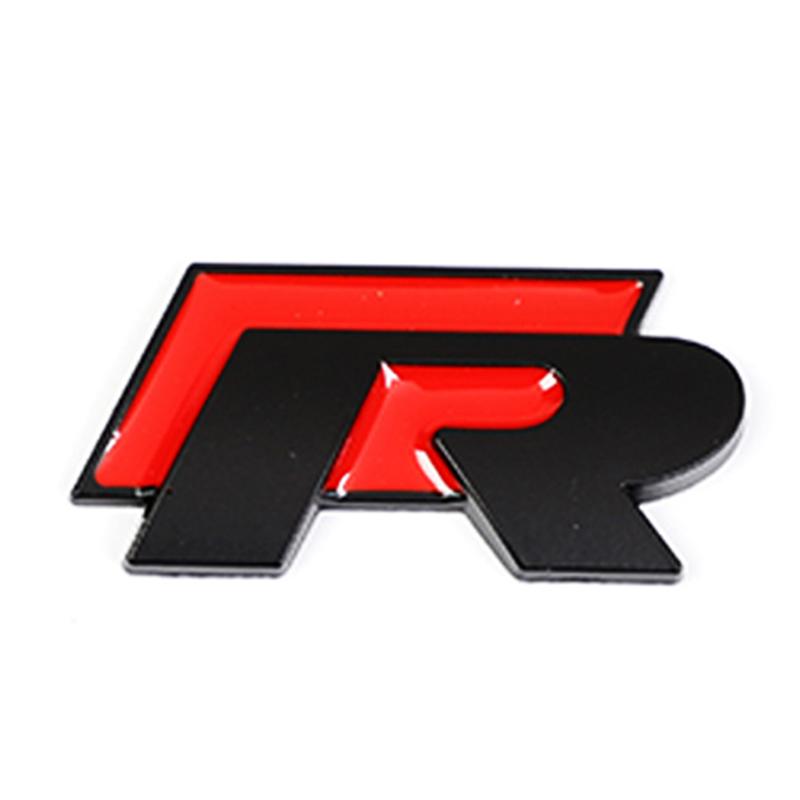 JPO1   3D Metal Car Grilles Emblem Auto Trunk Fender Mark Label Stickers For VW GTI Polo Golf Passat Tiguan Arteon Touareg CC Taigo GTE