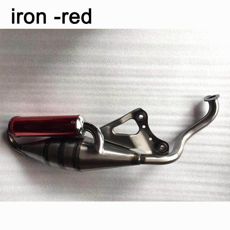 Exhaust System Muffler Pipe Scooter Moped For Honda DIO50 ZX50 AF34 AF35 Moped 50cc 2-Stroke Scooters Exhaust Pipe