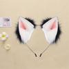 Süßes Katzenohren-Stirnband Plüschtierohren Haarreif Party Kopfschmuck Kostüm für Kinder Erwachsene Halloween Verkleidung