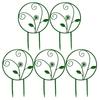 5Pcs Indoor Climbing Plant Trellis Small Trellis for Potted Plant Outdoor Plastic Garden Trellis Plant Support Trellis