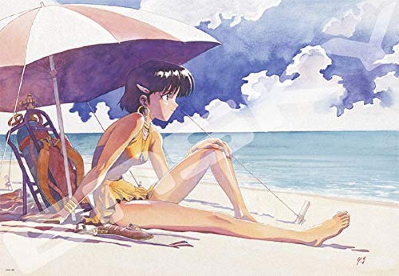 

ENSKY Nadia: The Secret of Blue Water 1000 Piece Jigsaw Puzzle, Nadia Gazing at the Sea, 1000T-173