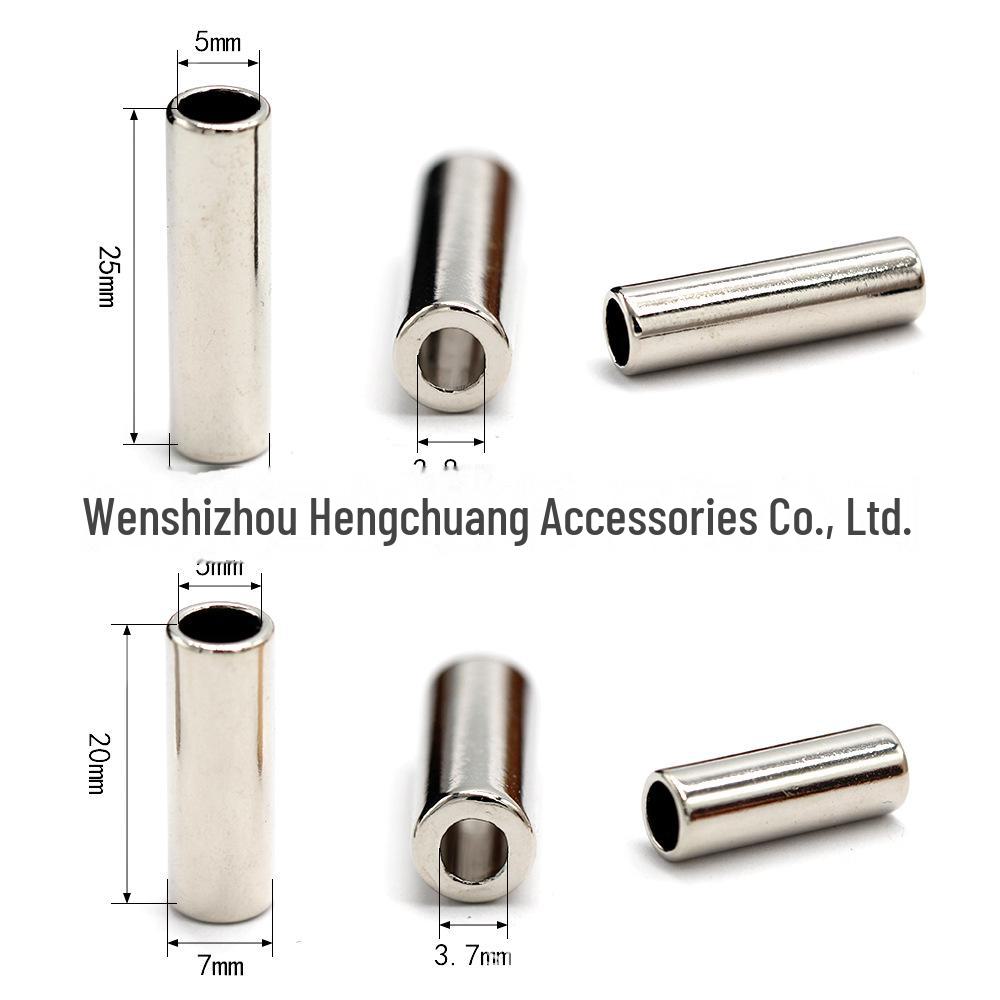 

Hengchuang цинковый сплав цилиндрический колокольчик пряжка с резьбой хвостовой трос регулятор