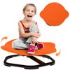 Planet-Shaped-kids Swivel Chair, Sensory Spinning Chair for Balance, Coordination Training, Orange