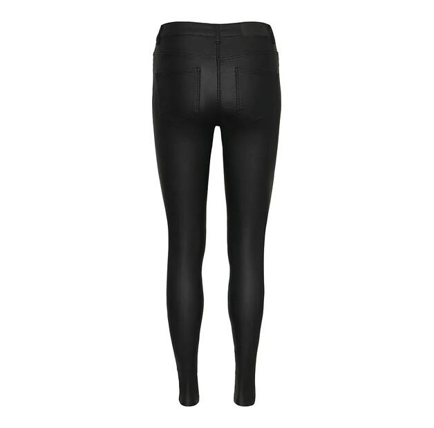 Noisy May Callie High Waist Skinny Beschichtete Hose