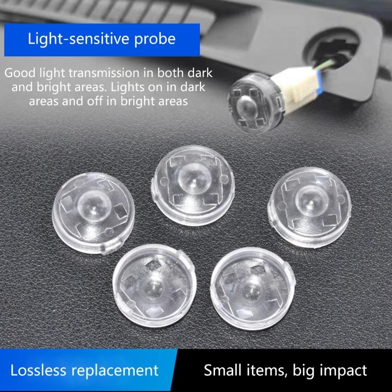 Headlight Sensor Cover Offering High Light Transmittance Automatic Function And Simple Installation For Multiple Cars
