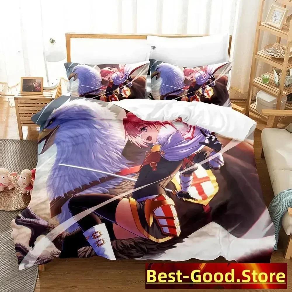 3D Anime Bed Sheet Set Fate - Astolfo Printed Bed Set Duvet Cover Pillowcase Bedding Set Bed Linen Sheet Quilt Cover Full Size