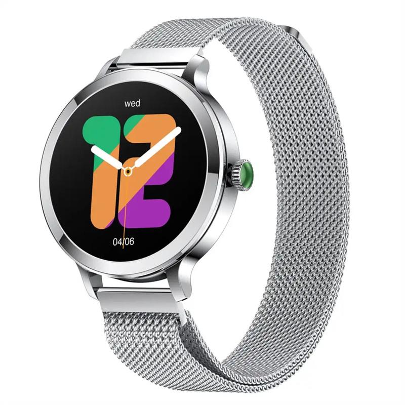 Fashion Women Smart Watch NX7 Ultra Clear AMOLED Screen Heart Rate Health Monitoring Bluetooth Call Lady Female Smartwatch