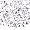 Glitter SS6 SS12 SS16 SS20 Light Rose Flat Back Crystal Stones Applique Non Hotfix Strass Glass Nail Rhinestone for DIY Craft