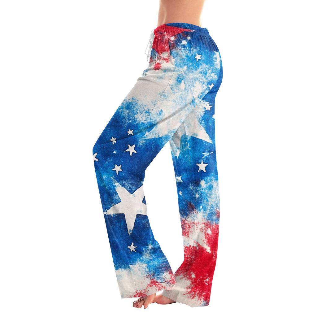 Women's Fashion Loose Casual Printed Casual Pants