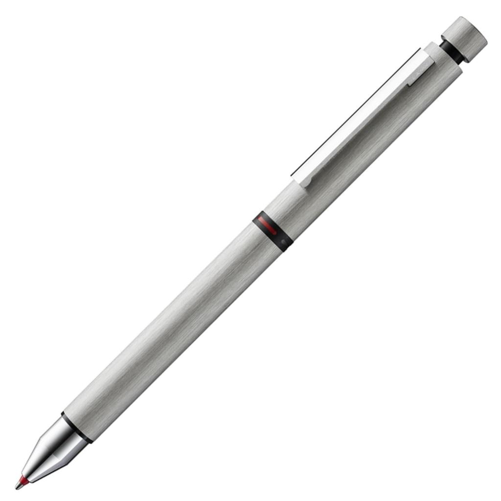 LAMY Stainless Steel Pen Ballpoint Officially Imported Tri-Pen Multi-Function L759-N, 2-Color Pen/0.5mm Pencil,