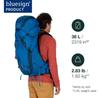 Rucksack Osprey Exos 38 L/XL dunkel anthrazitgrau (Herren)