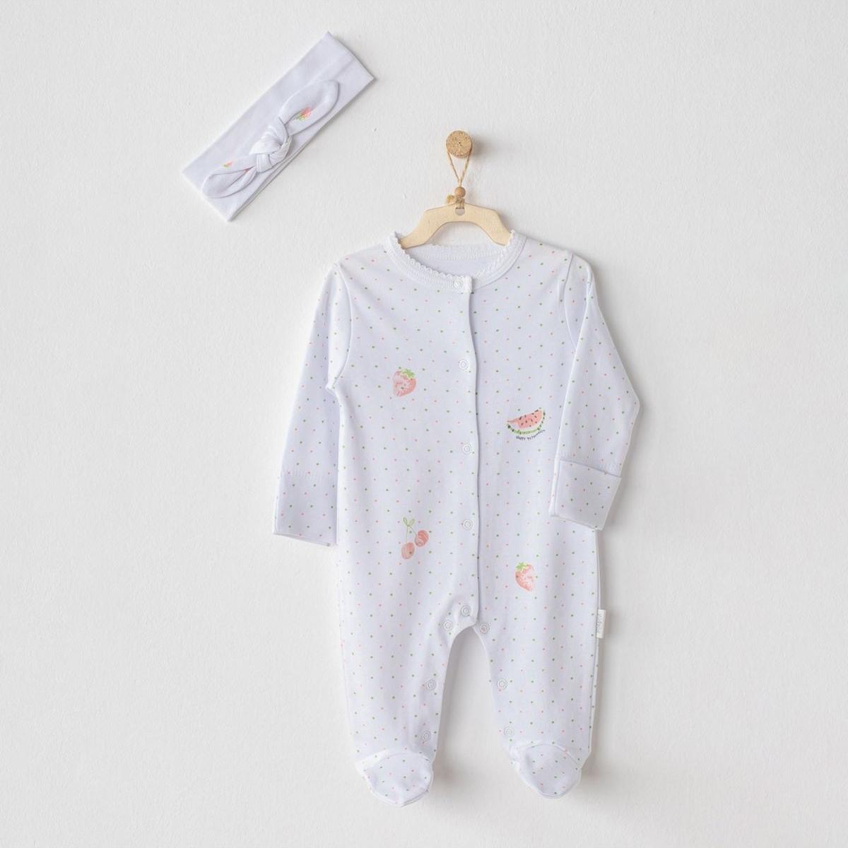 

Andywawa AC23556 Watermelon & Strawberry Bebe Tulum Takım White