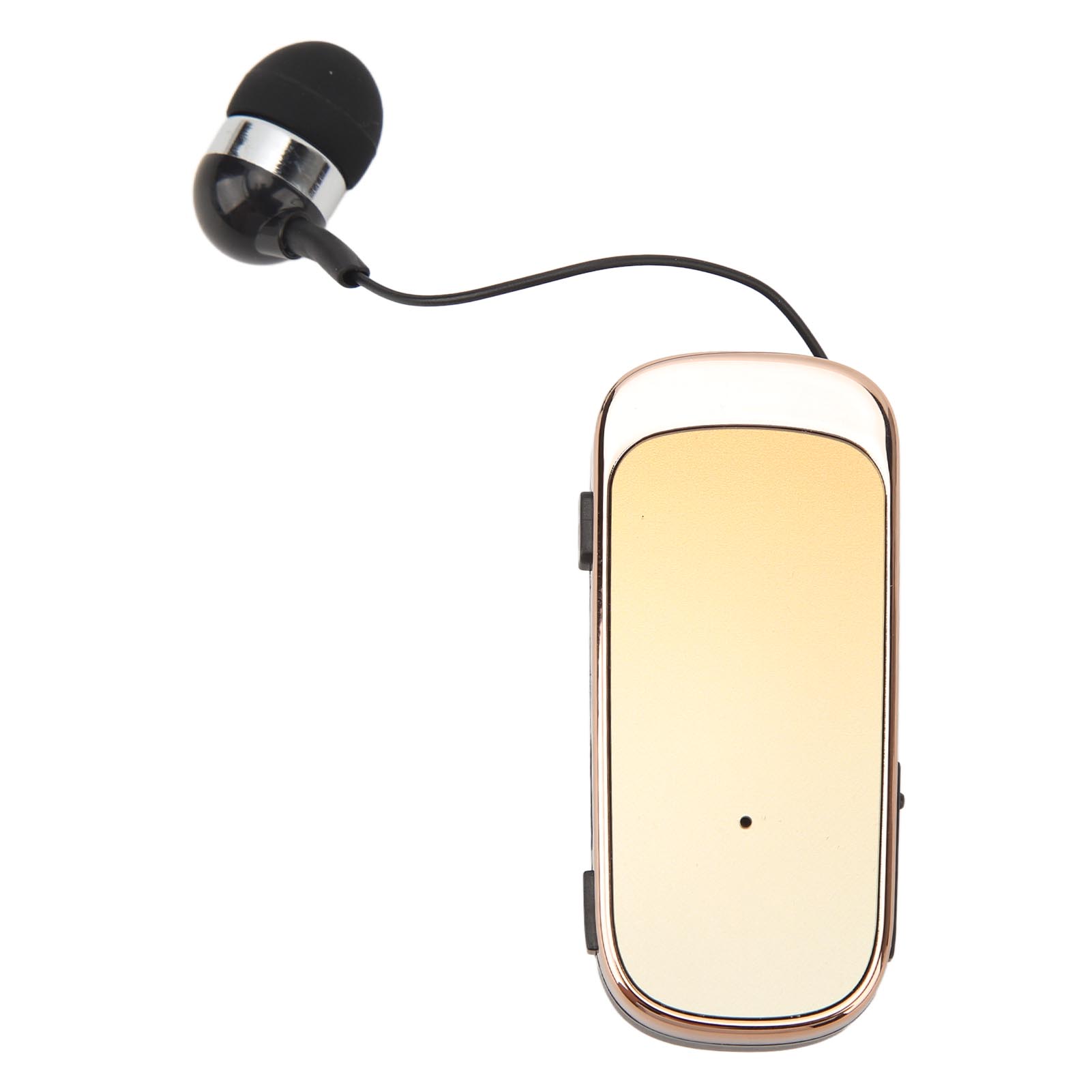 

Retractable Wireless Headphones Bluetooth5.2 Earphones Clip On Earpiece Comfortable Headset for Outdoors Sports Driving Gradient Yellow