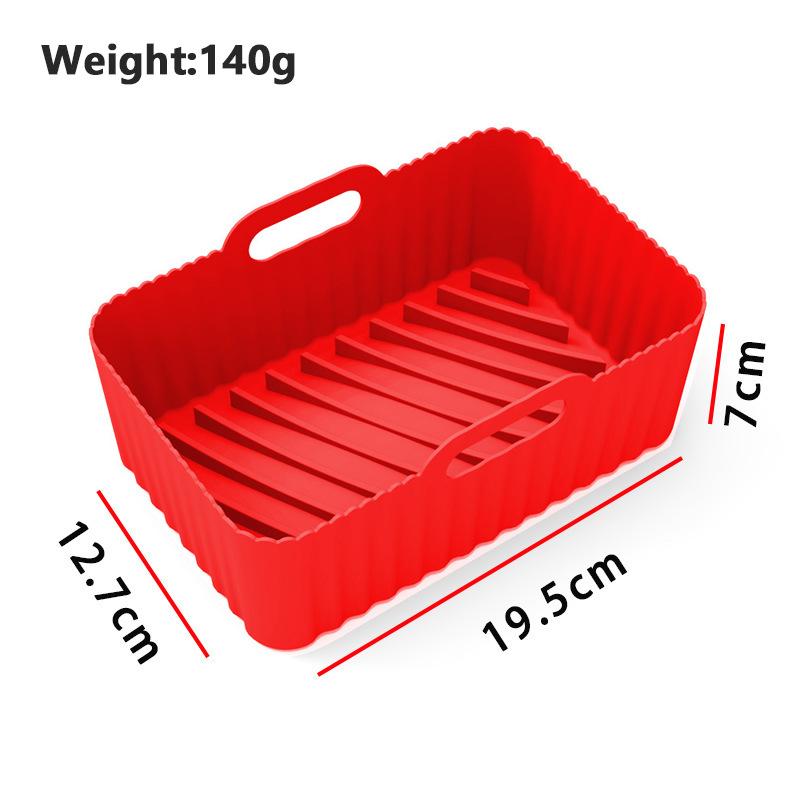 Food Grade Air Fryer Silicone Liners for Ninja Dual Air Fryer Non-Stick Air Fryer Basket Accessories for Ninja
