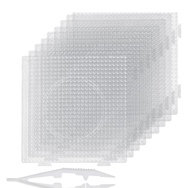 

Large Beads Pegboard with Integrated Grids Designs for Easy Projects Spacious Surfaces Creative Art 1