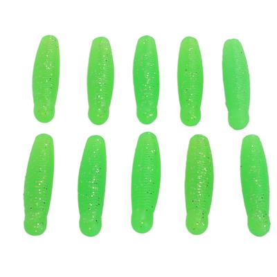 10Pcs Fishing Soft Bait Artificial Bee Pupa Potato Lure Long Cast Add Salt Lures 6cm 8g