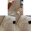 Unique Silver Matte Bead Star Phone Lanyard With Pvc Chain For Men Women
