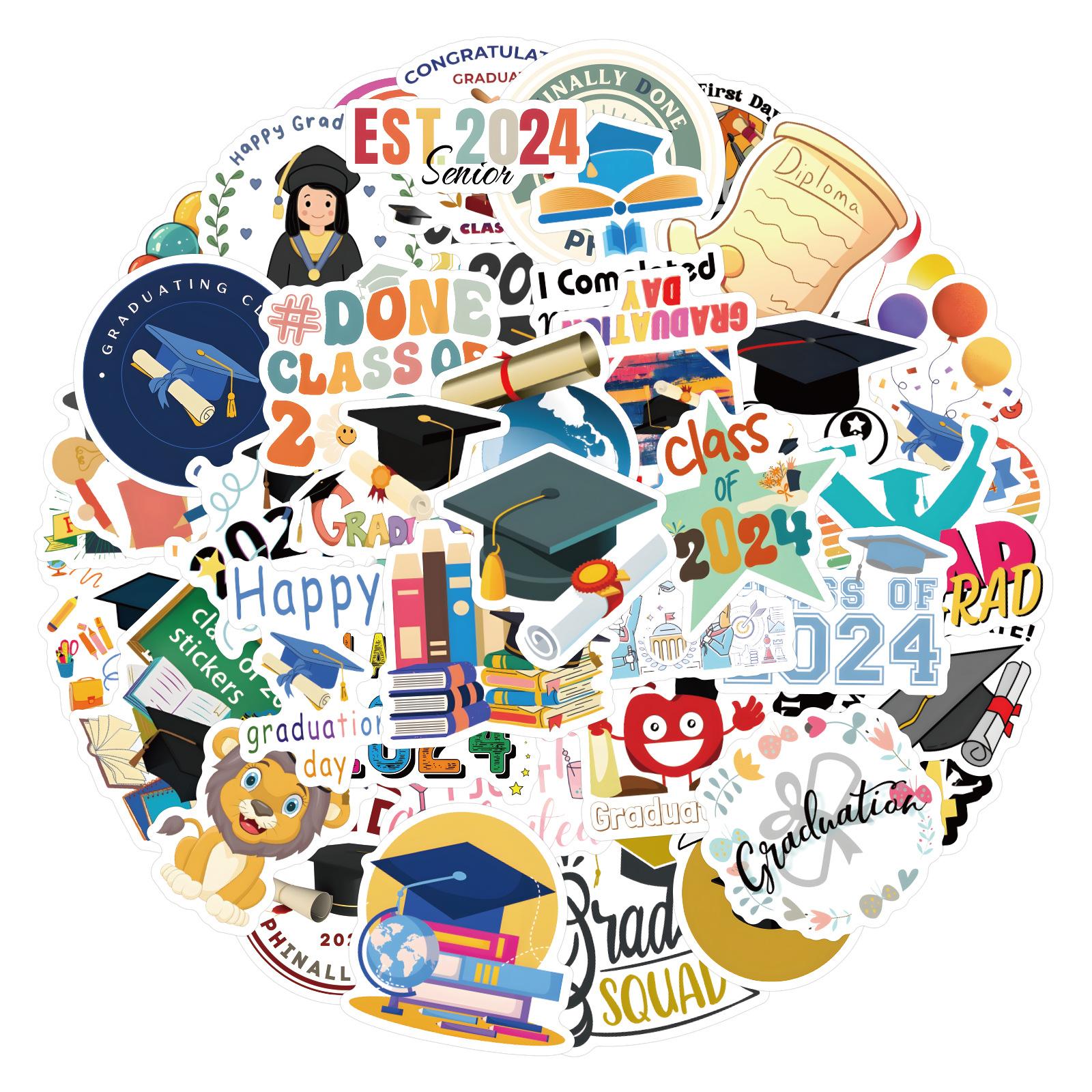 

60 Новых Мультяшных Дудл Наклеек Украсьте Блокнот Чемодан Наклейки