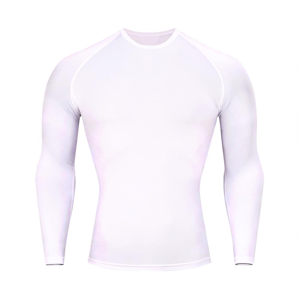 Men's Breathable High-Elastic Quick-Drying Long Sleeve Sports Tights