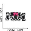 Rose Red Western Wind Embroidery Cloth Sticker Denim Patch Sticker Greet Material Cross Embroidery Chapter Pistol Ironing