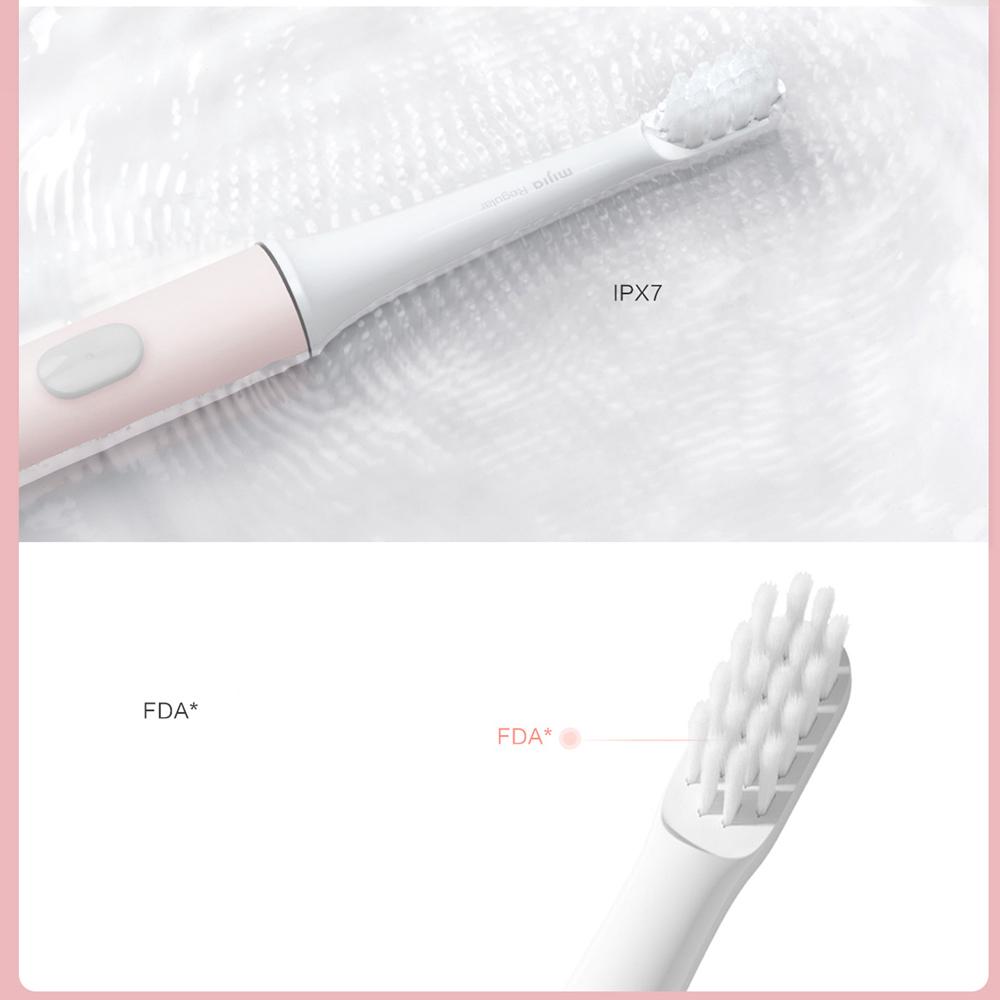 Sonic Electric Toothbrush Mi Smart Tooth Brush Colorful USB Rechargeable IPX7 Waterproof For Toothbrushes Head