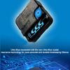 Durable Plastic Frame Wall Clock Energy-saving With Temperature And Humidity Display Clocks Wall