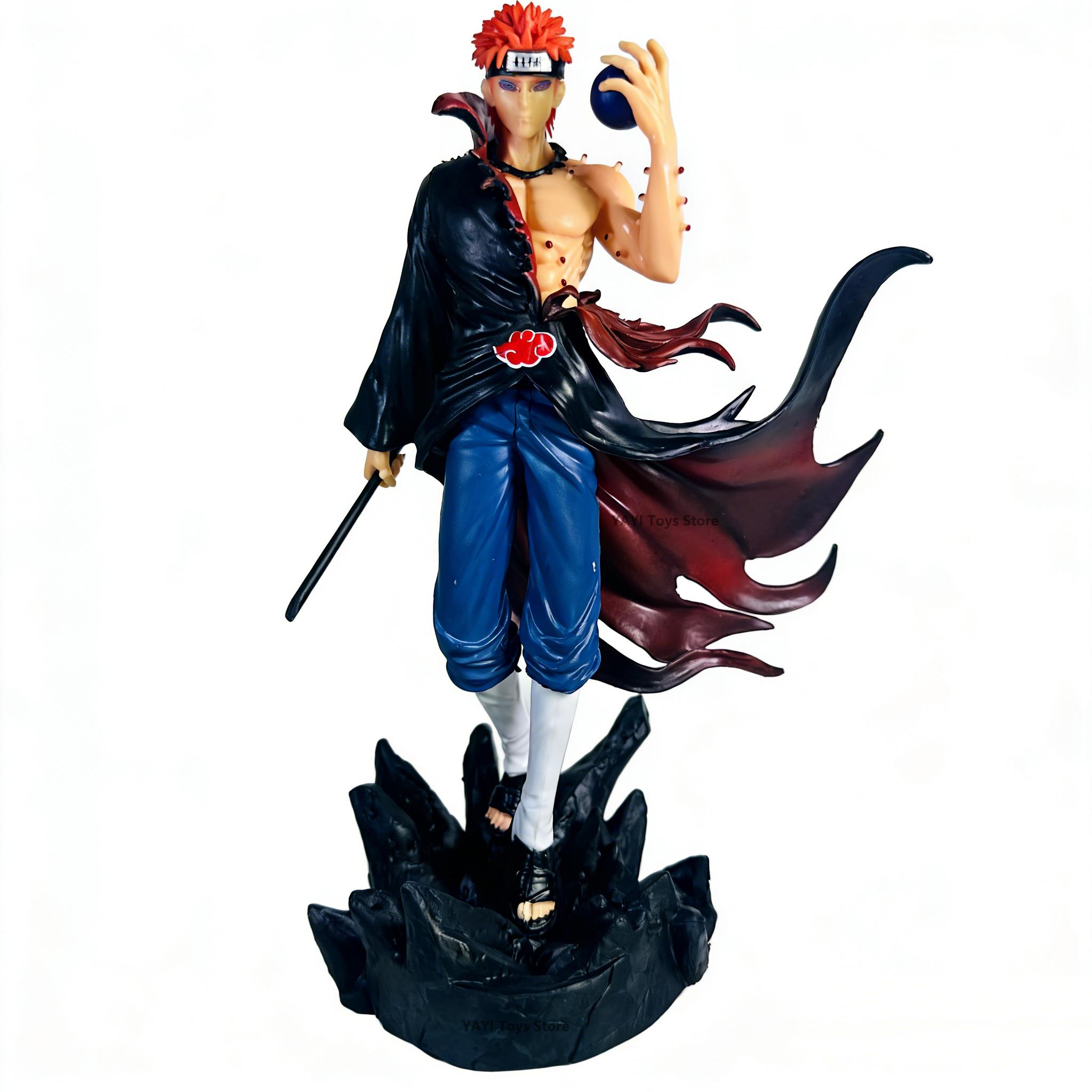 22cm Naruto Paine Anime Figure Ten Years Hundred Ninjas Gk Gifts Action Figure Model Statues Collections Toys Gifts