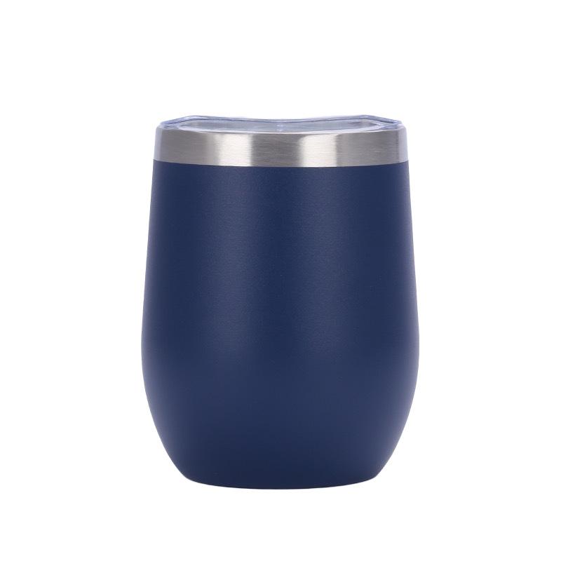 Personalised 12oz Thermos Insulated Travel Cup Stainless Steel Swig Tumbler Hot Cold Coffee Tea Wine Cups