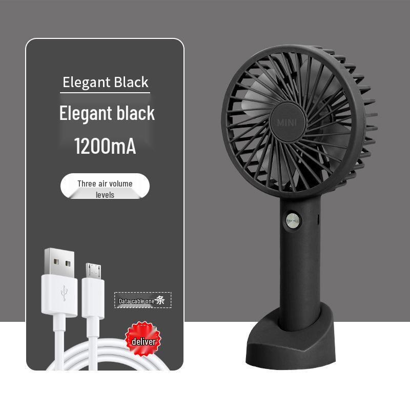 Rechargeable Portable USB Mini Desk and Handheld Fan