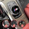 BABD1 For BMW Car Multimedia Knob Button Cover Rotary Sticker Cars Accessories For BMW Performance E46 E90 G11 F10 F30 G08 X6 5 Serie