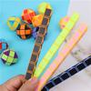 1/3/6Pcs/sets Folding Magic Snake Ruler Puzzle Antistress Cube Educational Toy Kids Birthday Party Favors Bags School Reward