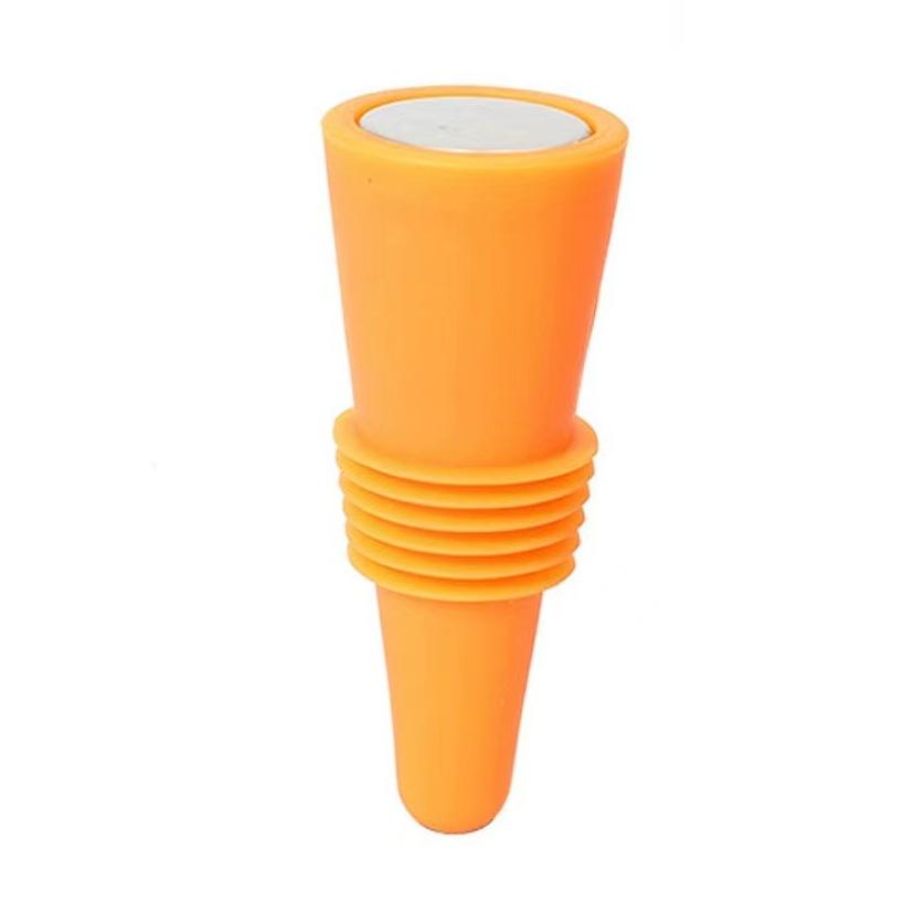 1 Pcs for Champagne Drinks Reusable Cork Replacement Silicone Wine Bottle Cap Air Tight Leak Proof Stoppers
