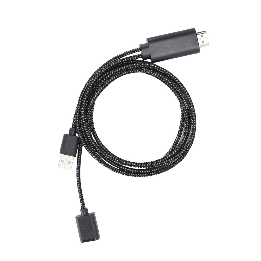 HD TV Cable USB To HD Multimedia Interface Converter Cable for Android   IOS System Black