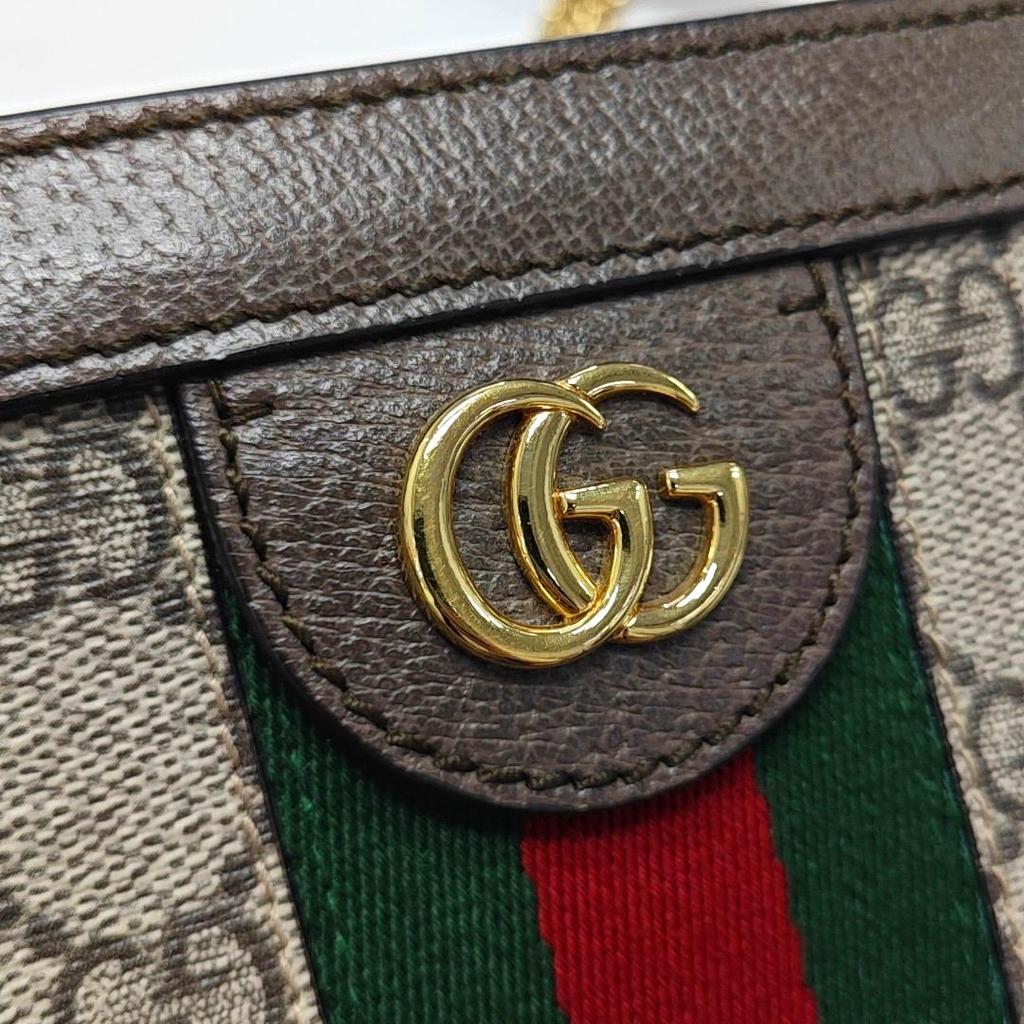 [Pre-Owned] Gucci Ophidia Mini Shoulder Bag 'Gg Supreme' - Excellent #BJ2E6