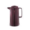 Isolierkanne 1L - ROTPUNKT Marlis 420 - BPA-frei - Für Kaffee, Tee, Aufgüsse - Schwarz &; Rouge