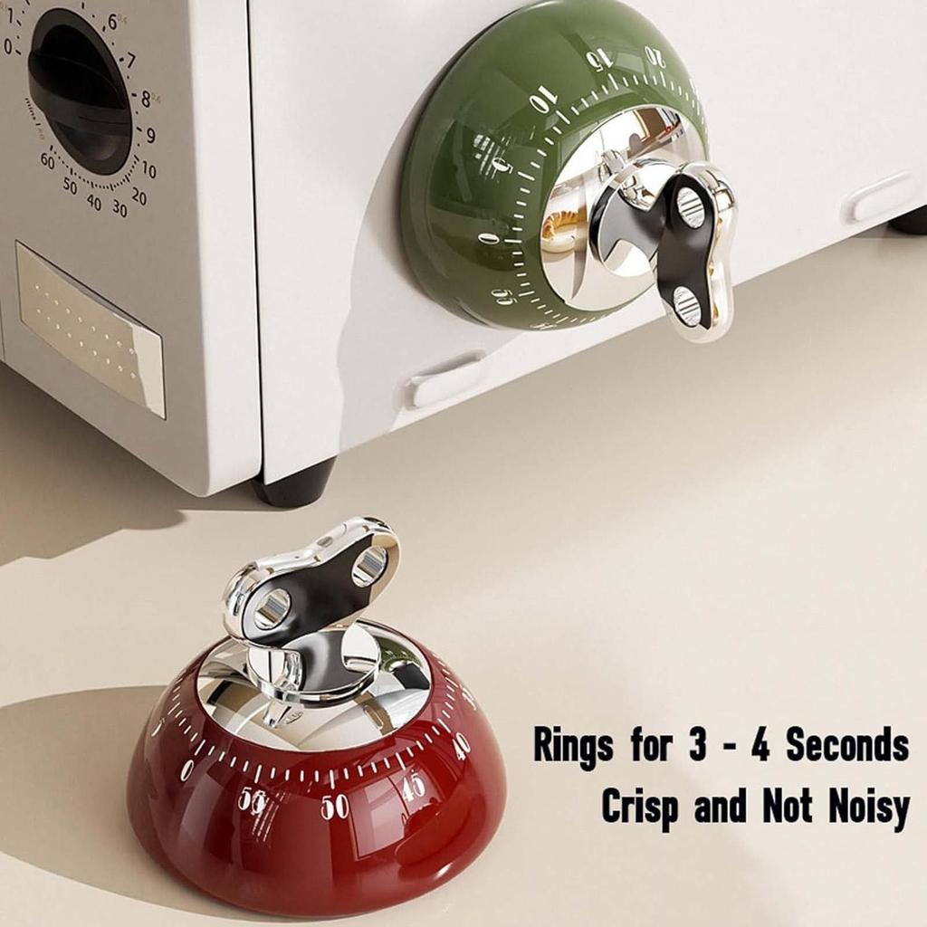Magnetic Kitchen Timer Magnetic 60 Minutes Kitchen Timer Home Gadgets for BBQ Grilling Seniors Kids Home Workouts Professional