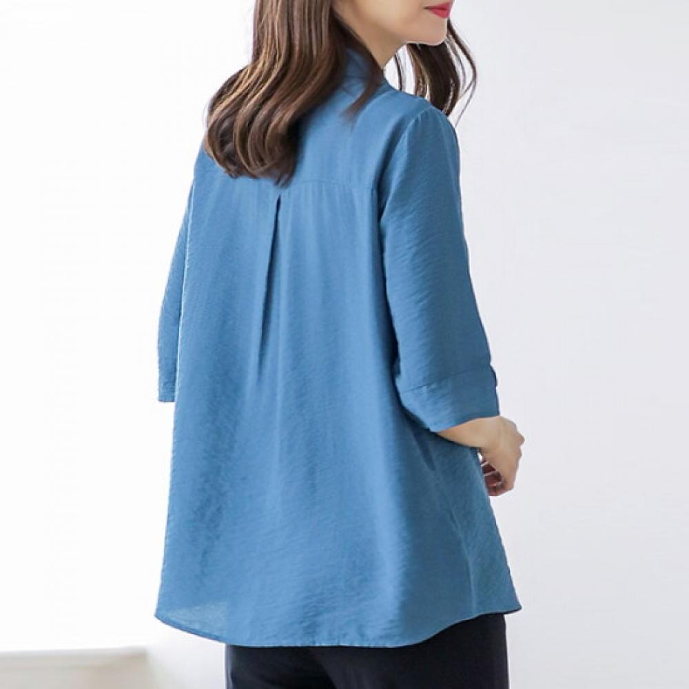 Dedra Linen Blouse Tbc3044