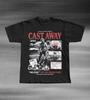 Cast Away Filmshirt, Vintage Überlebensfilm T-Shirt, Wilson Insel Film Liebhaber Geschenk
